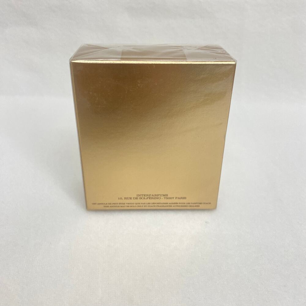 COACH Gold Parfum Spray, 1 oz. 30 ml - Pink peppercorn, almond blossom, vanilla - Picture 5 of 6